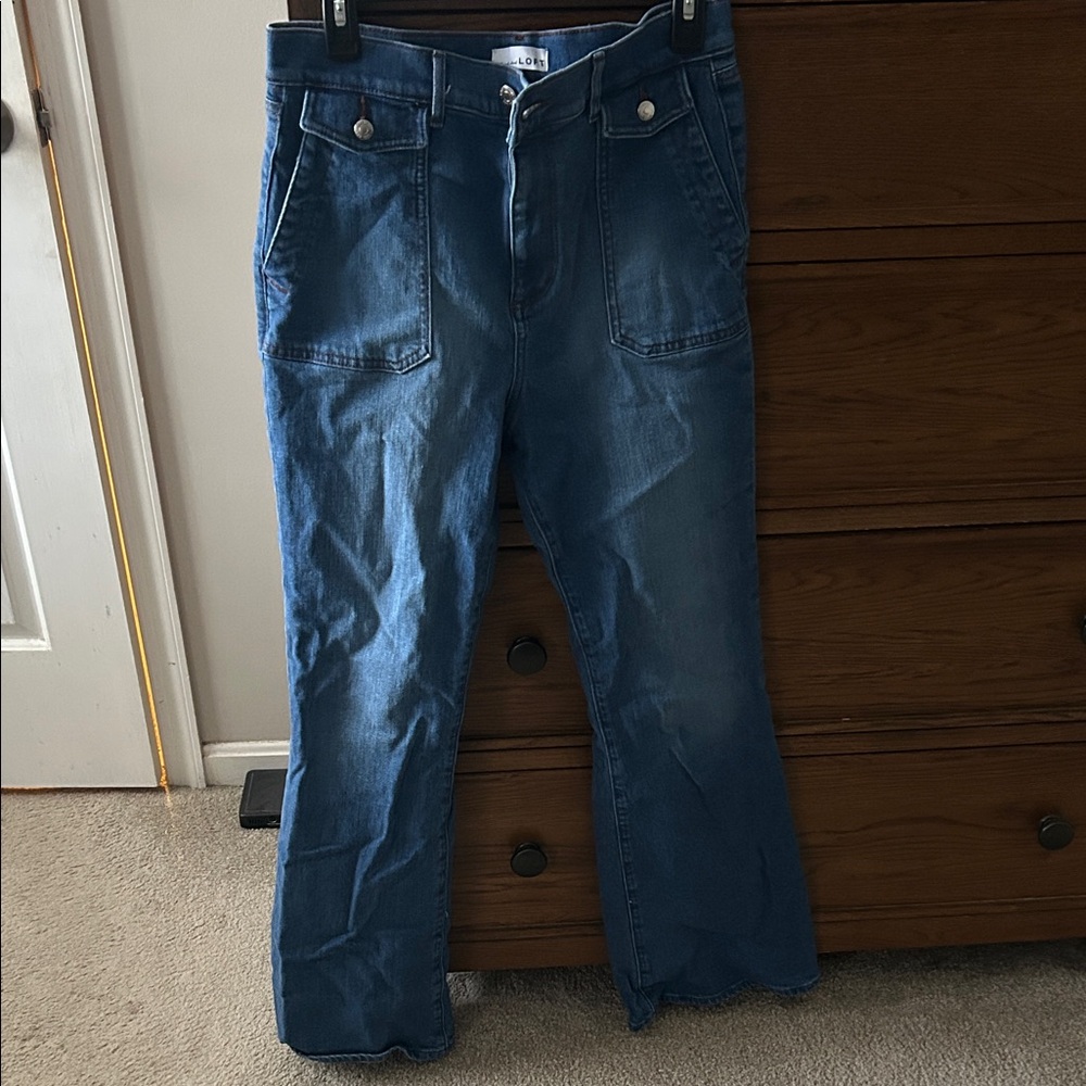 LOFT Classic Blue Denim Pants